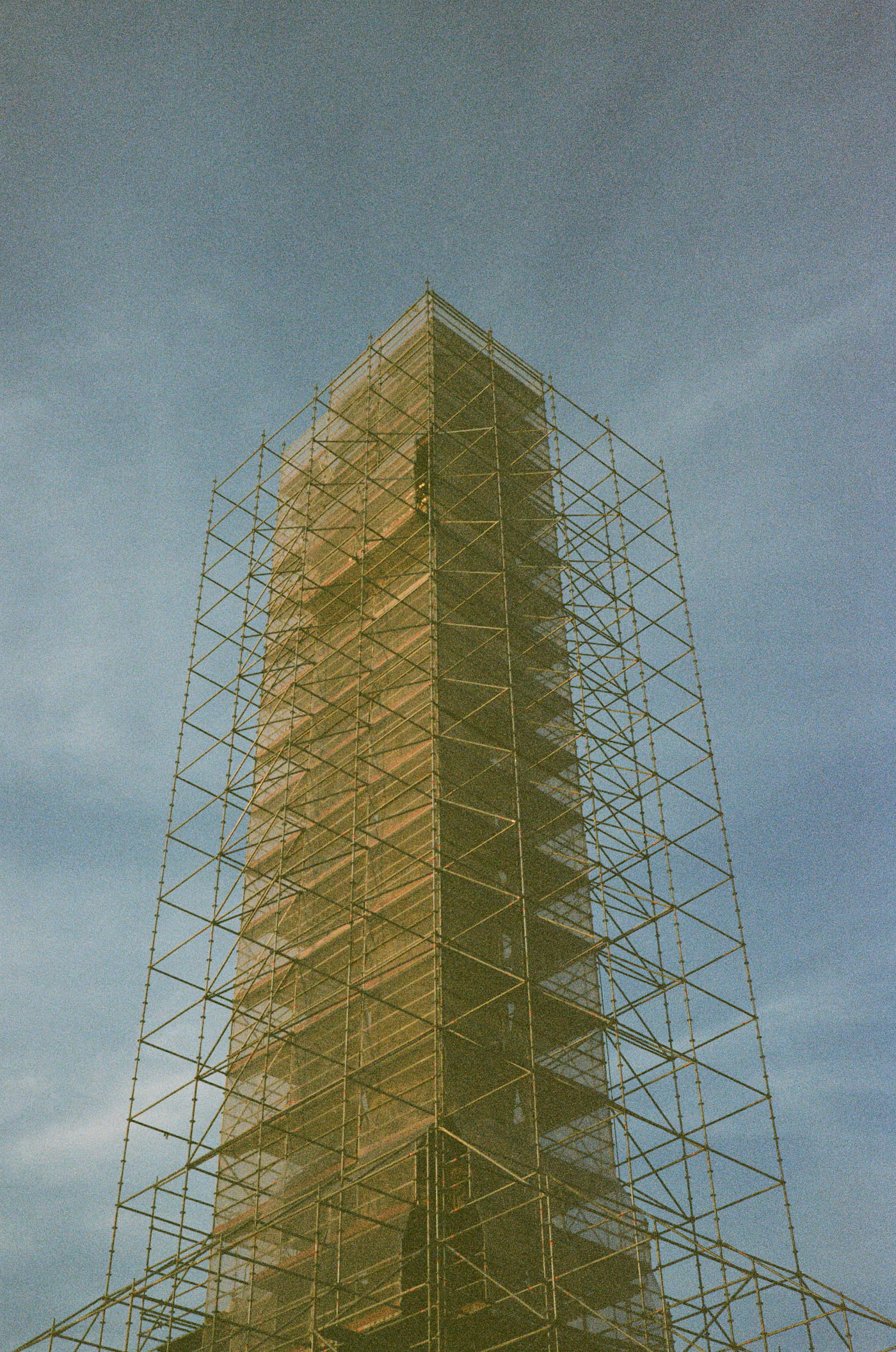 Towering building