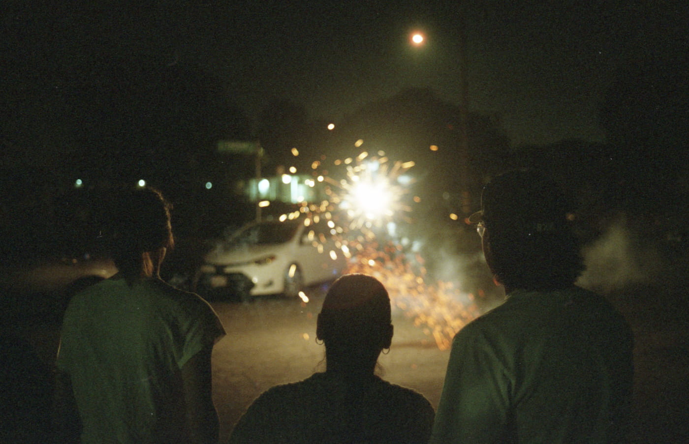 Firework backlight